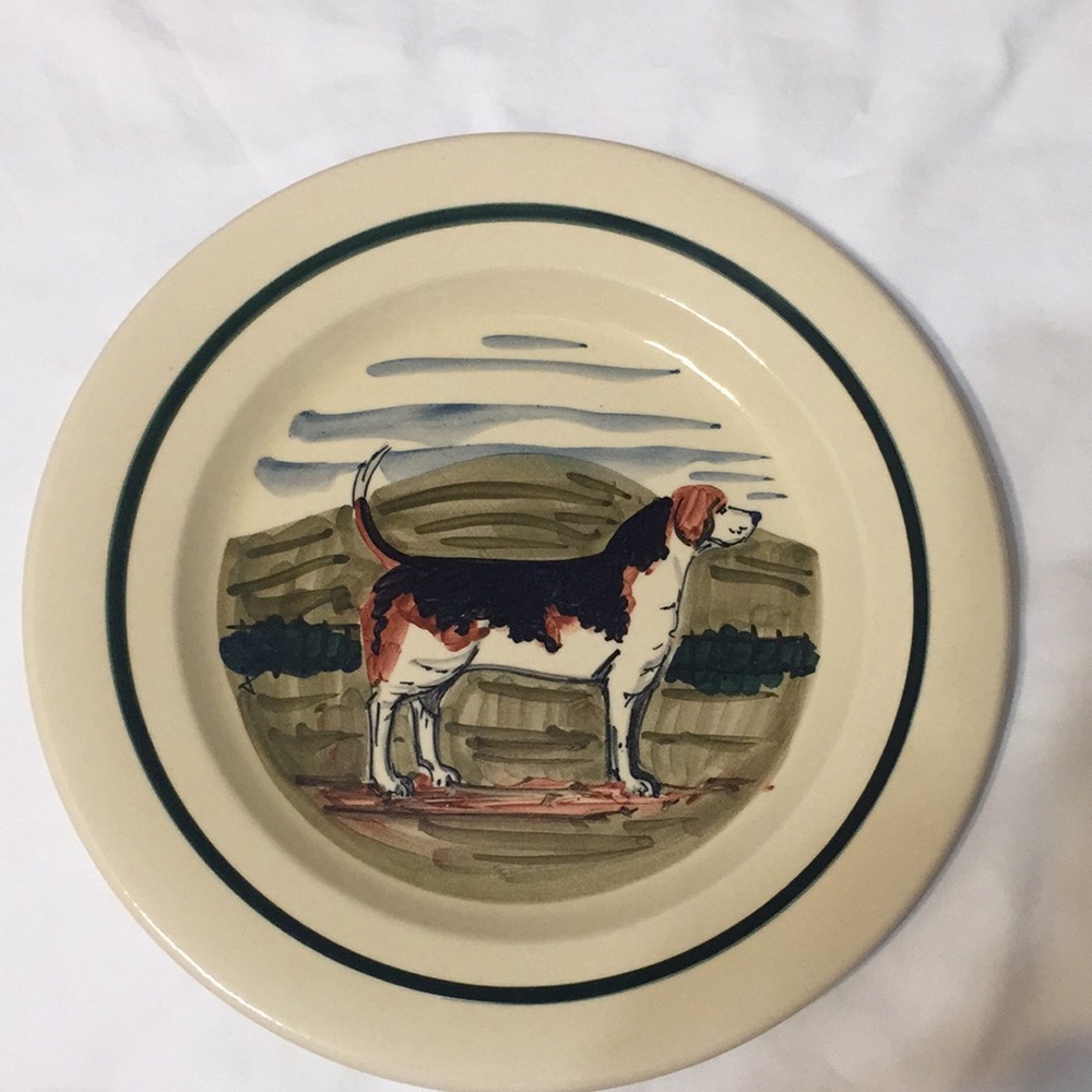Plate from Iden Pottery, England
